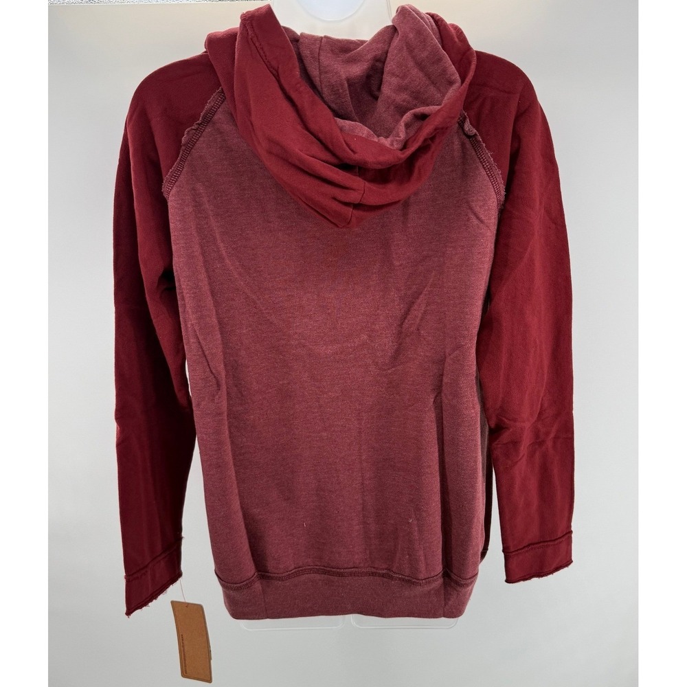 Retro Brand NHL Phoenix Coyotes Maroon Womens Hoodie Sweatshirt Med NEW - Picture 10 of 10